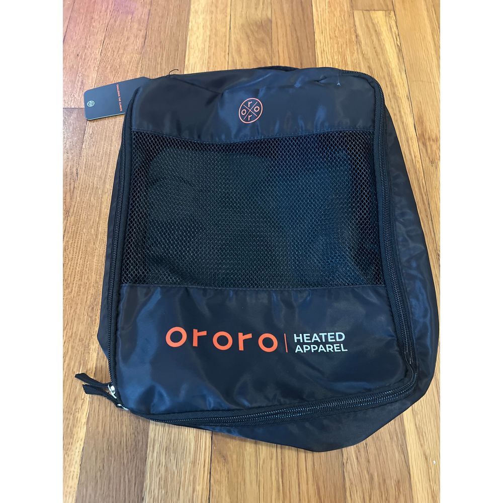 Ororo Carrying Bag Black NWT For Womens 3 Zone‎ Fleece Heated Jacket